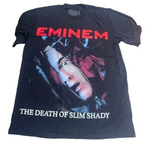 Eminem "The Death of Slim Shady (Coup De Grâce)" Graphic T-Shirt Men's Medium